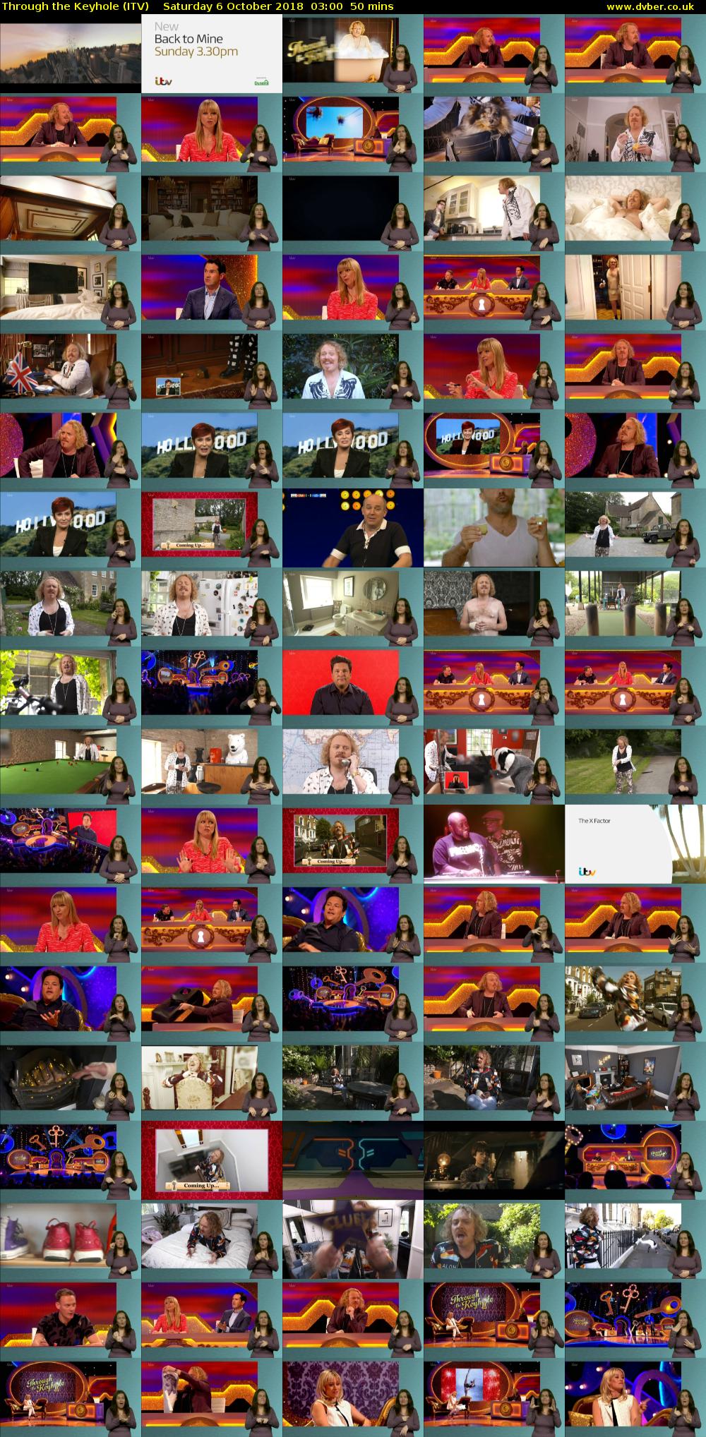 Through the Keyhole (ITV) Saturday 6 October 2018 03:00 - 03:50