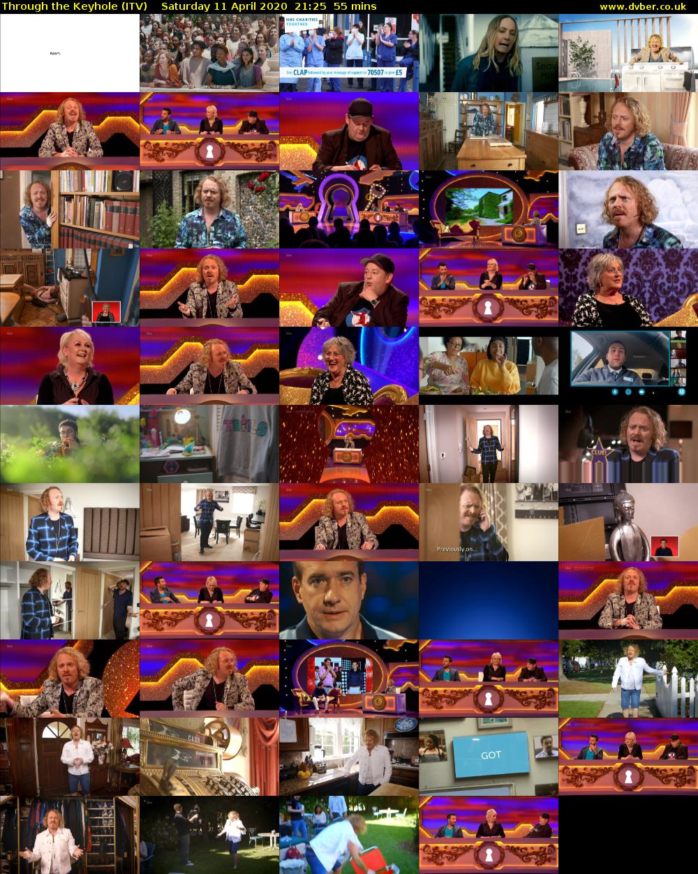 Through the Keyhole (ITV) Saturday 11 April 2020 21:25 - 22:20