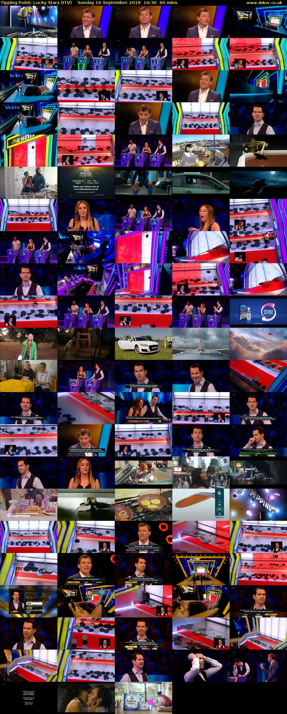 Tipping Point: Lucky Stars (ITV) Sunday 16 September 2018 16:30 - 17:30