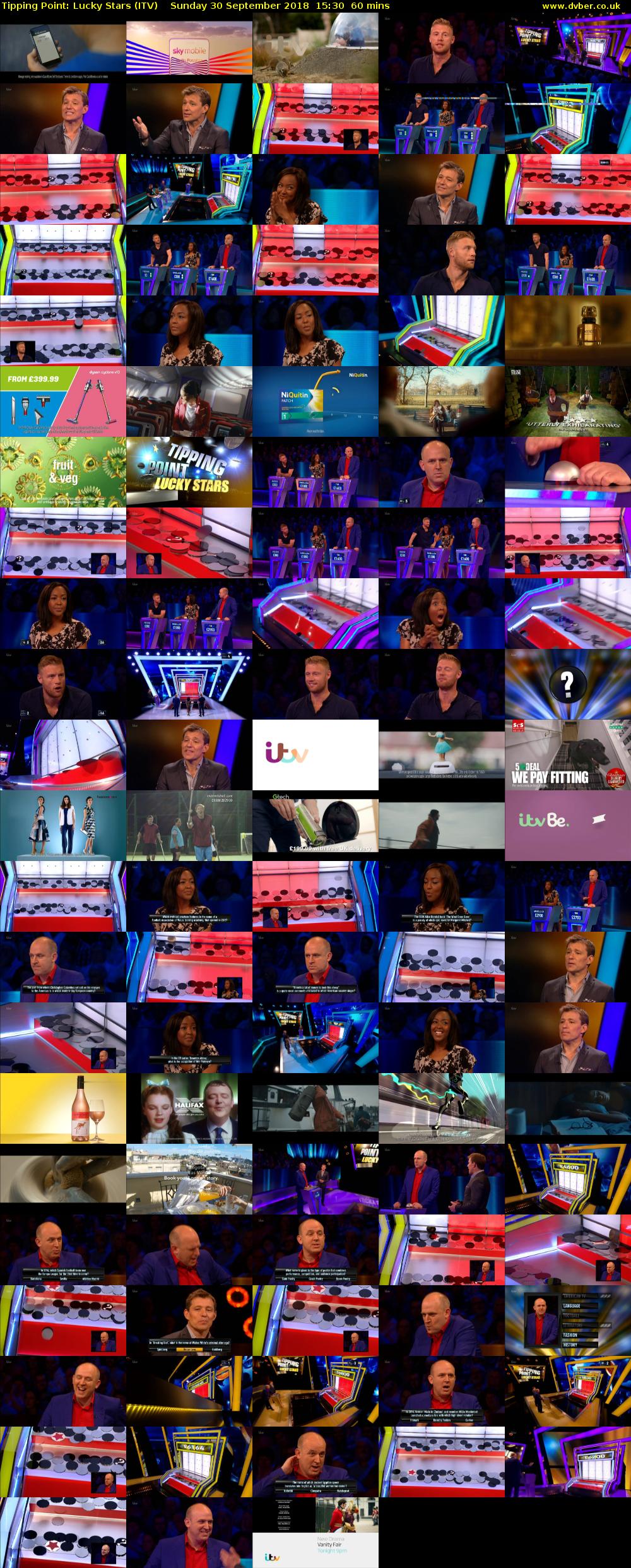 Tipping Point: Lucky Stars (ITV) Sunday 30 September 2018 15:30 - 16:30