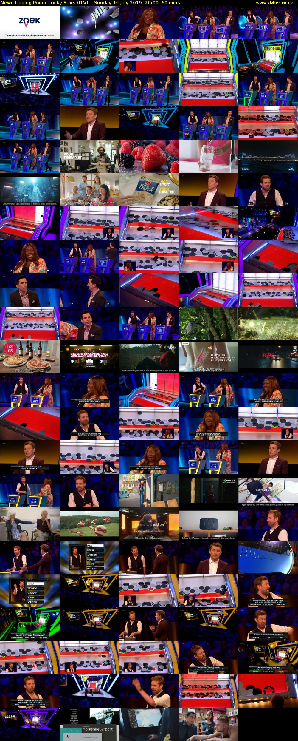 Tipping Point: Lucky Stars (ITV) Sunday 14 July 2019 20:00 - 21:00