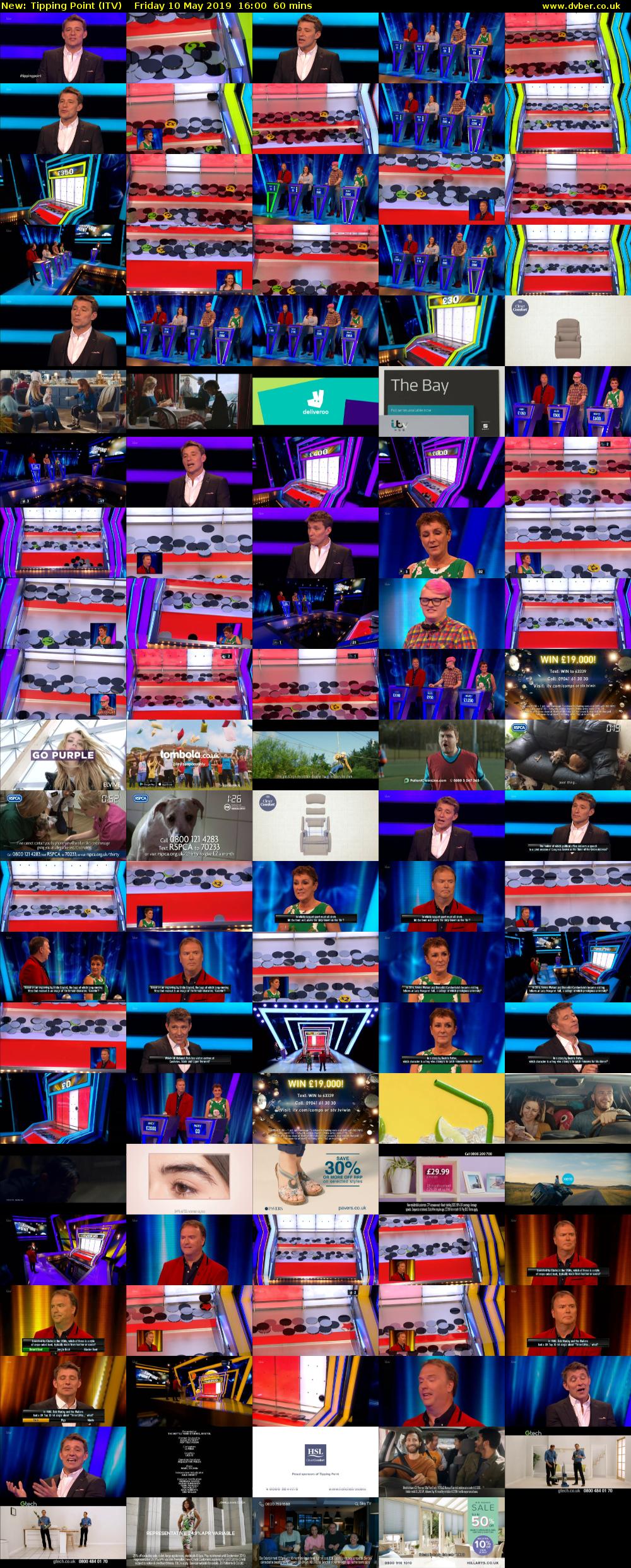 Tipping Point (ITV) Friday 10 May 2019 16:00 - 17:00