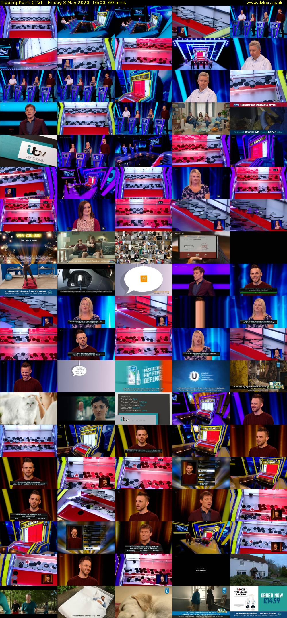 Tipping Point (ITV) Friday 8 May 2020 16:00 - 17:00
