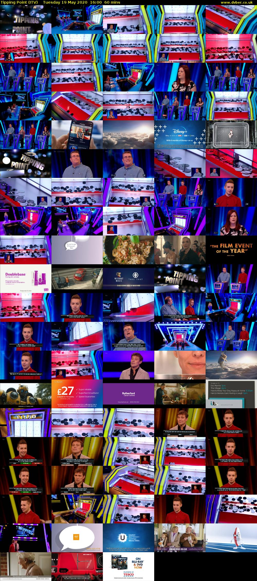 Tipping Point (ITV) Tuesday 19 May 2020 16:00 - 17:00