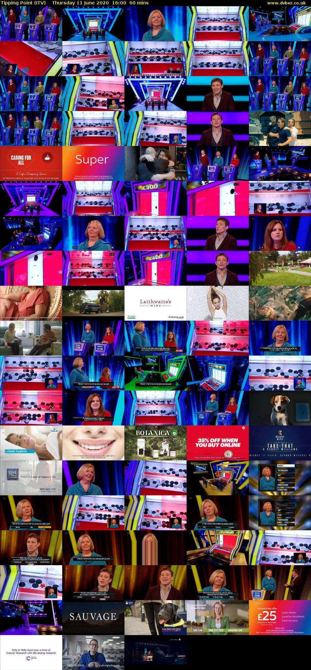 Tipping Point (ITV) Thursday 11 June 2020 16:00 - 17:00