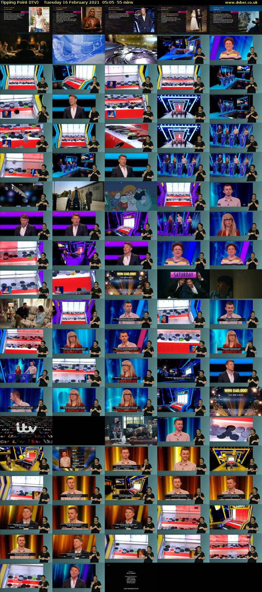 Tipping Point (ITV) Tuesday 16 February 2021 05:05 - 06:00