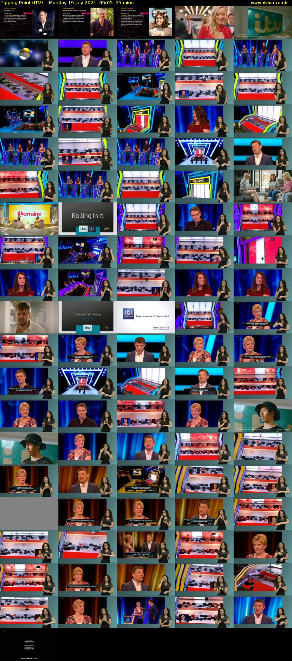 Tipping Point (ITV) Monday 19 July 2021 05:05 - 06:00