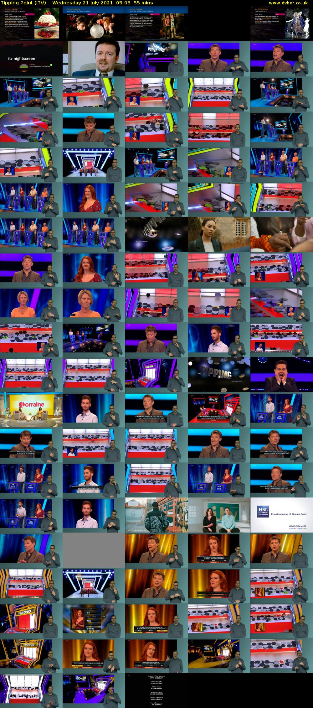 Tipping Point (ITV) Wednesday 21 July 2021 05:05 - 06:00