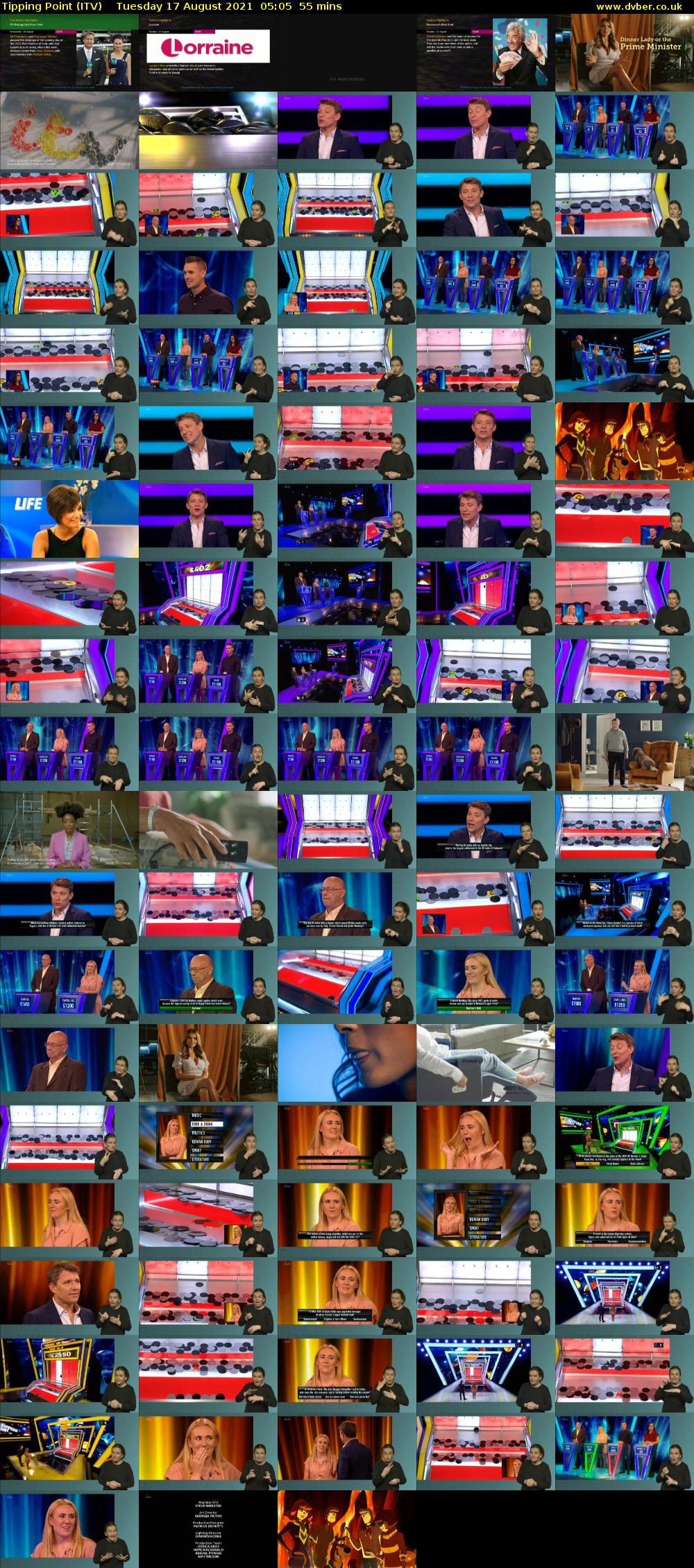 Tipping Point (ITV) Tuesday 17 August 2021 05:05 - 06:00