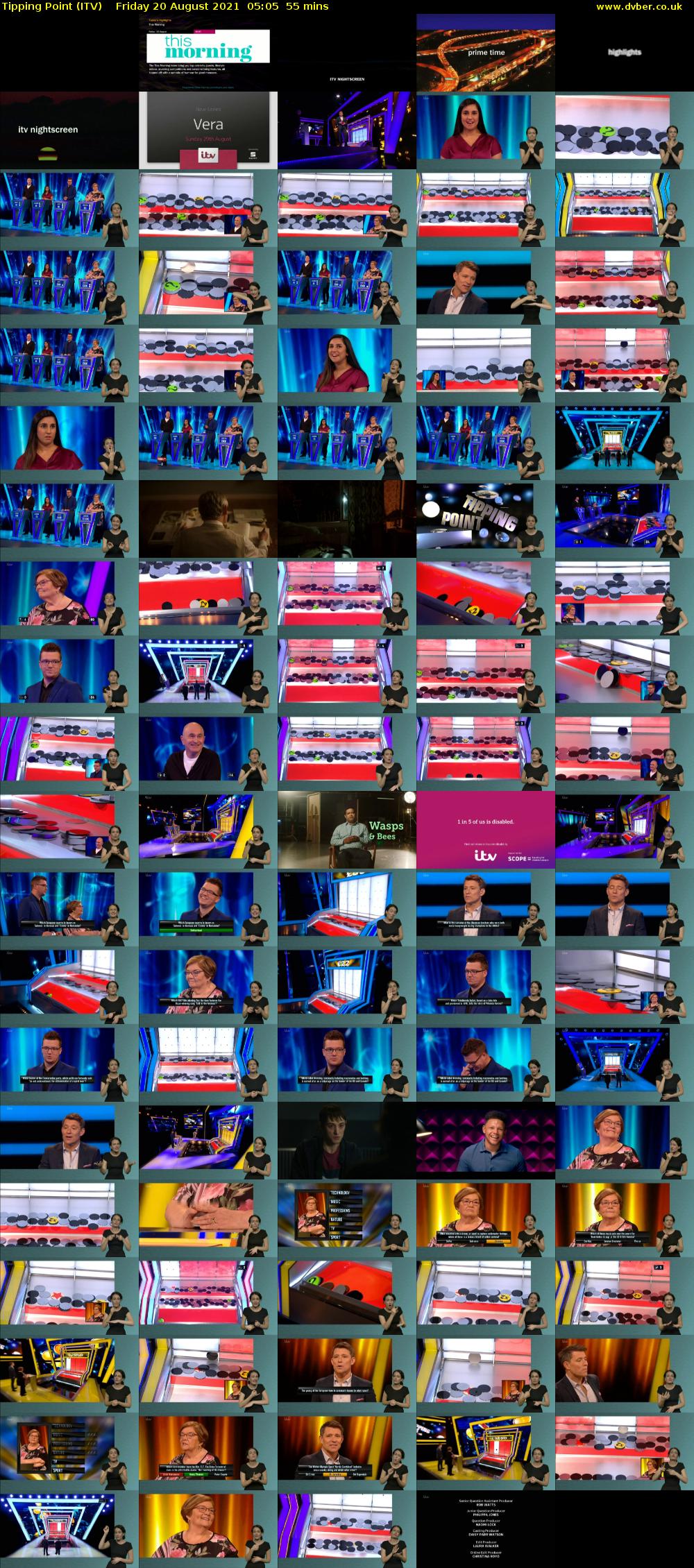 Tipping Point (ITV) Friday 20 August 2021 05:05 - 06:00