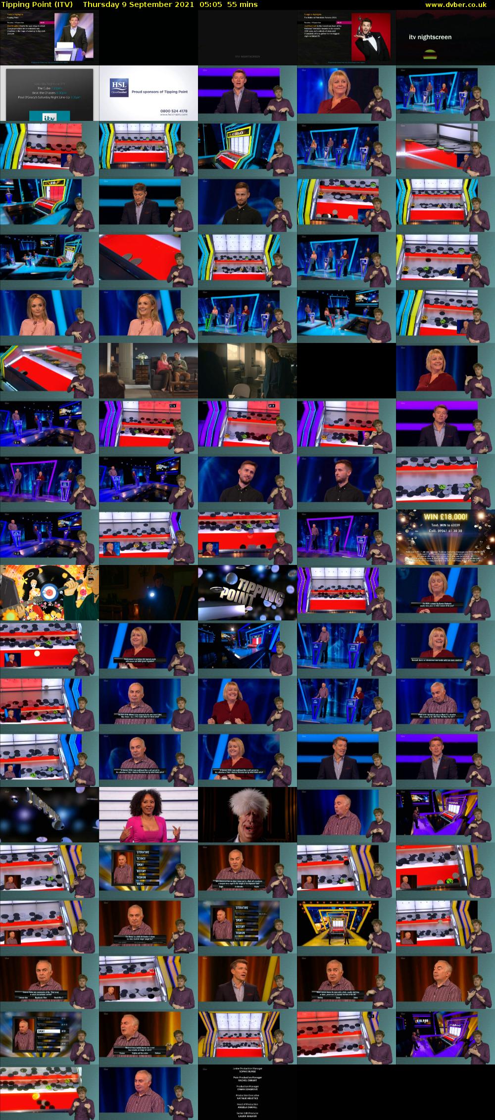 Tipping Point (ITV) Thursday 9 September 2021 05:05 - 06:00