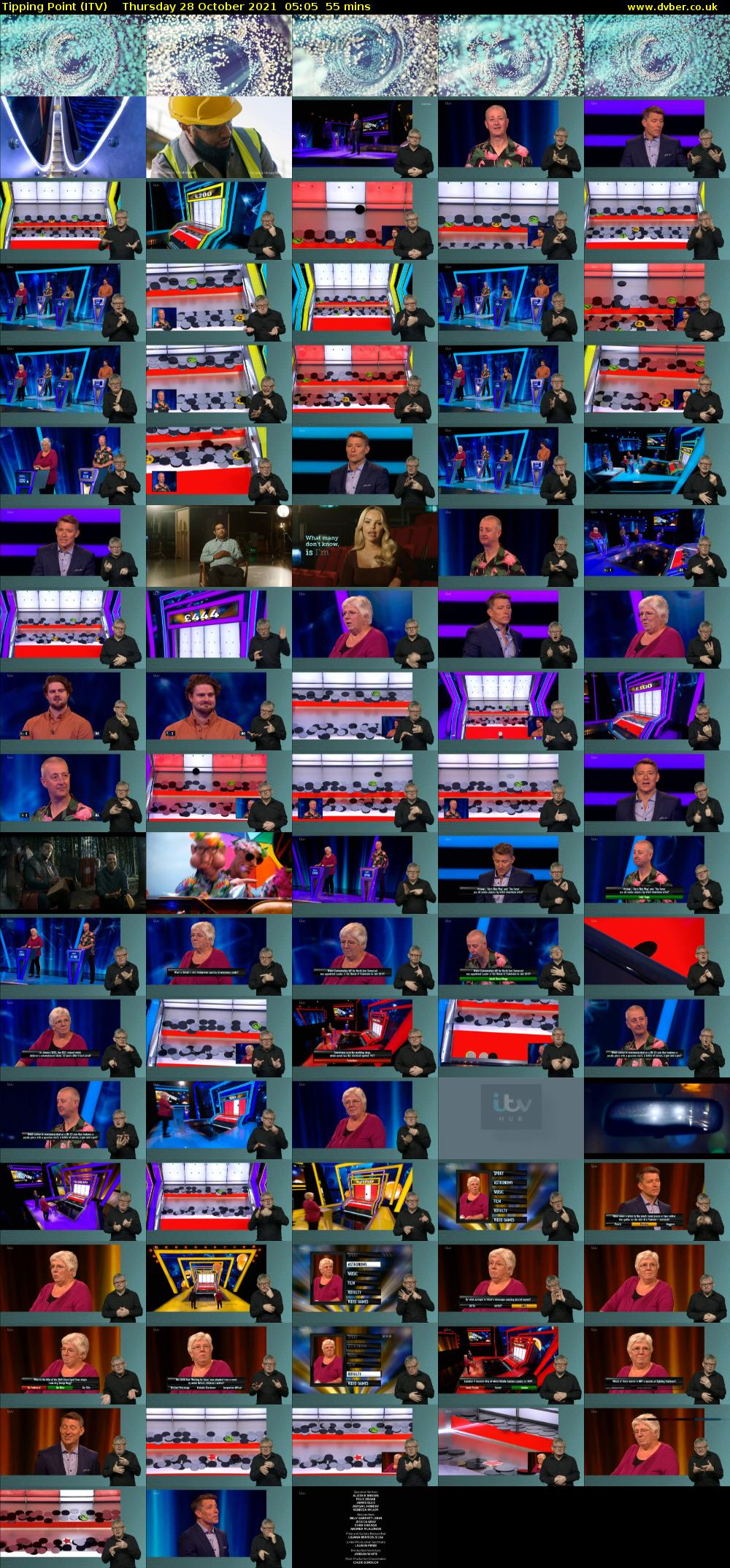 Tipping Point (ITV) Thursday 28 October 2021 05:05 - 06:00