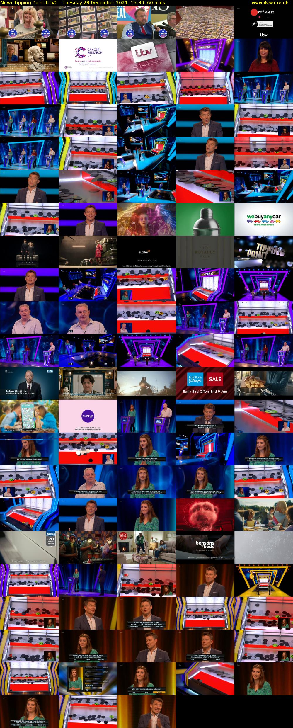 Tipping Point (ITV) Tuesday 28 December 2021 15:30 - 16:30