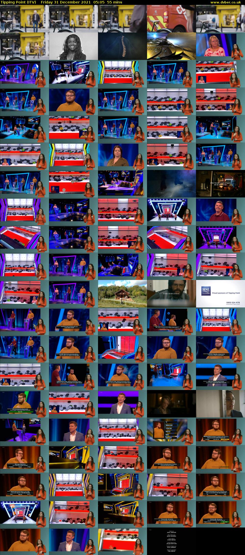 Tipping Point (ITV) Friday 31 December 2021 05:05 - 06:00