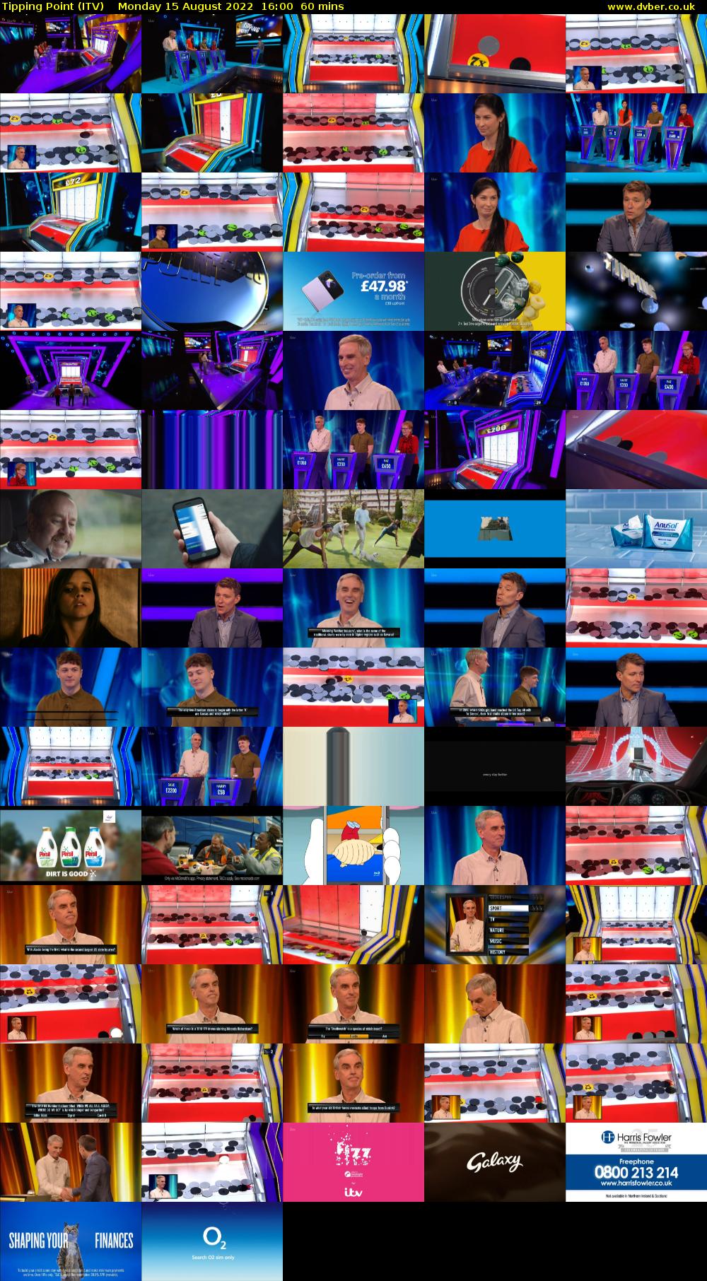 Tipping Point (ITV) Monday 15 August 2022 16:00 - 17:00