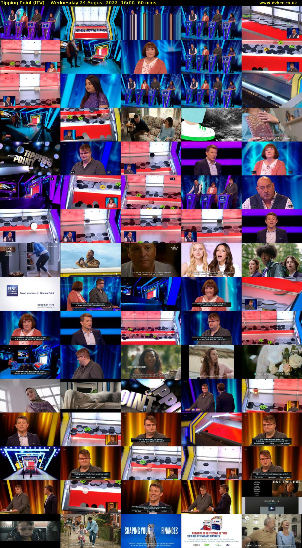 Tipping Point (ITV) Wednesday 24 August 2022 16:00 - 17:00