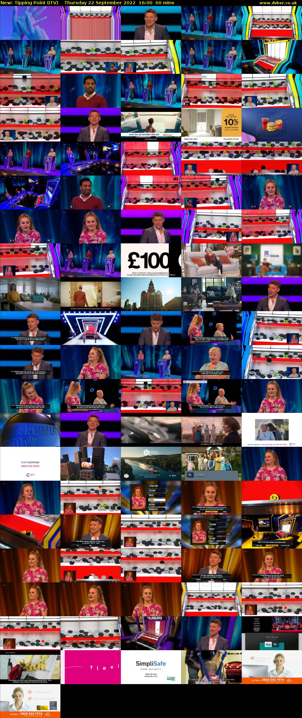 Tipping Point (ITV) Thursday 22 September 2022 16:00 - 17:00