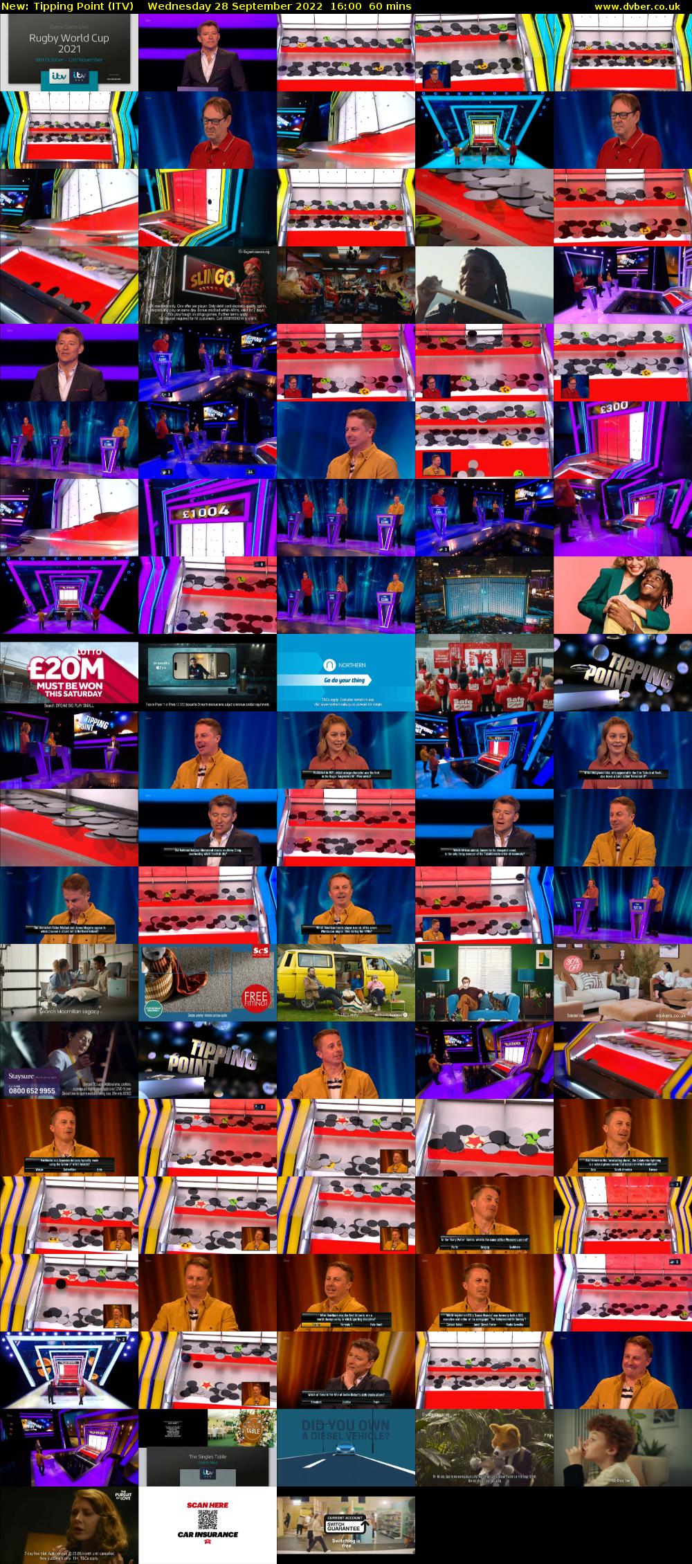 Tipping Point (ITV) Wednesday 28 September 2022 16:00 - 17:00