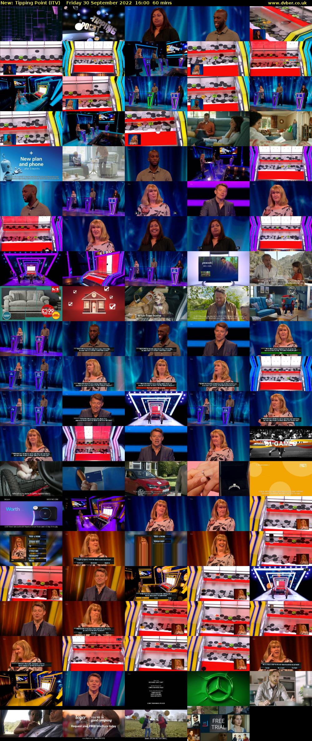 Tipping Point (ITV) Friday 30 September 2022 16:00 - 17:00