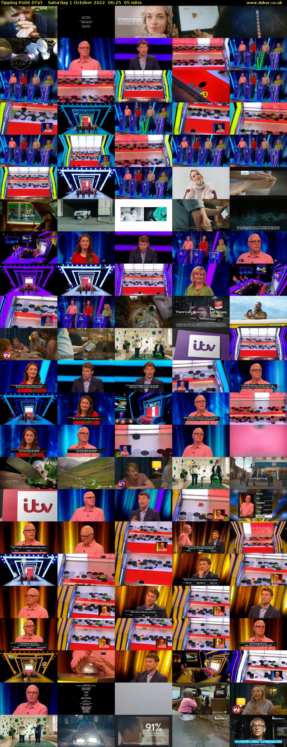 Tipping Point (ITV) Saturday 1 October 2022 06:25 - 07:30