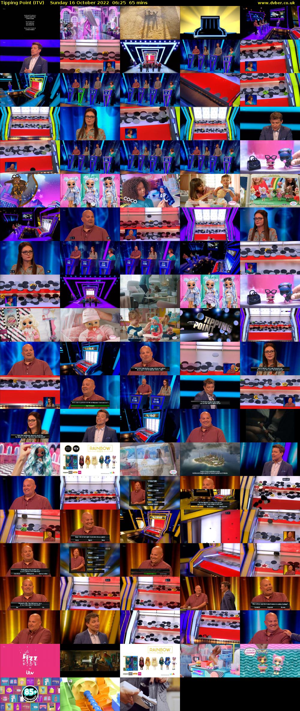 Tipping Point (ITV) Sunday 16 October 2022 06:25 - 07:30