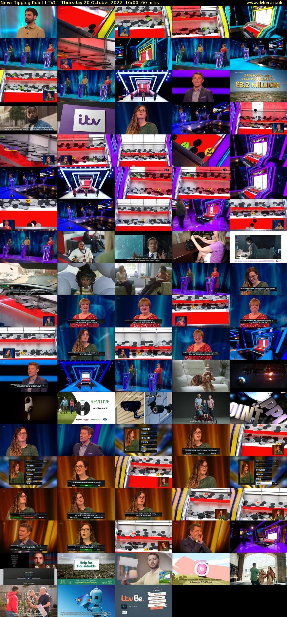 Tipping Point (ITV) Thursday 20 October 2022 16:00 - 17:00
