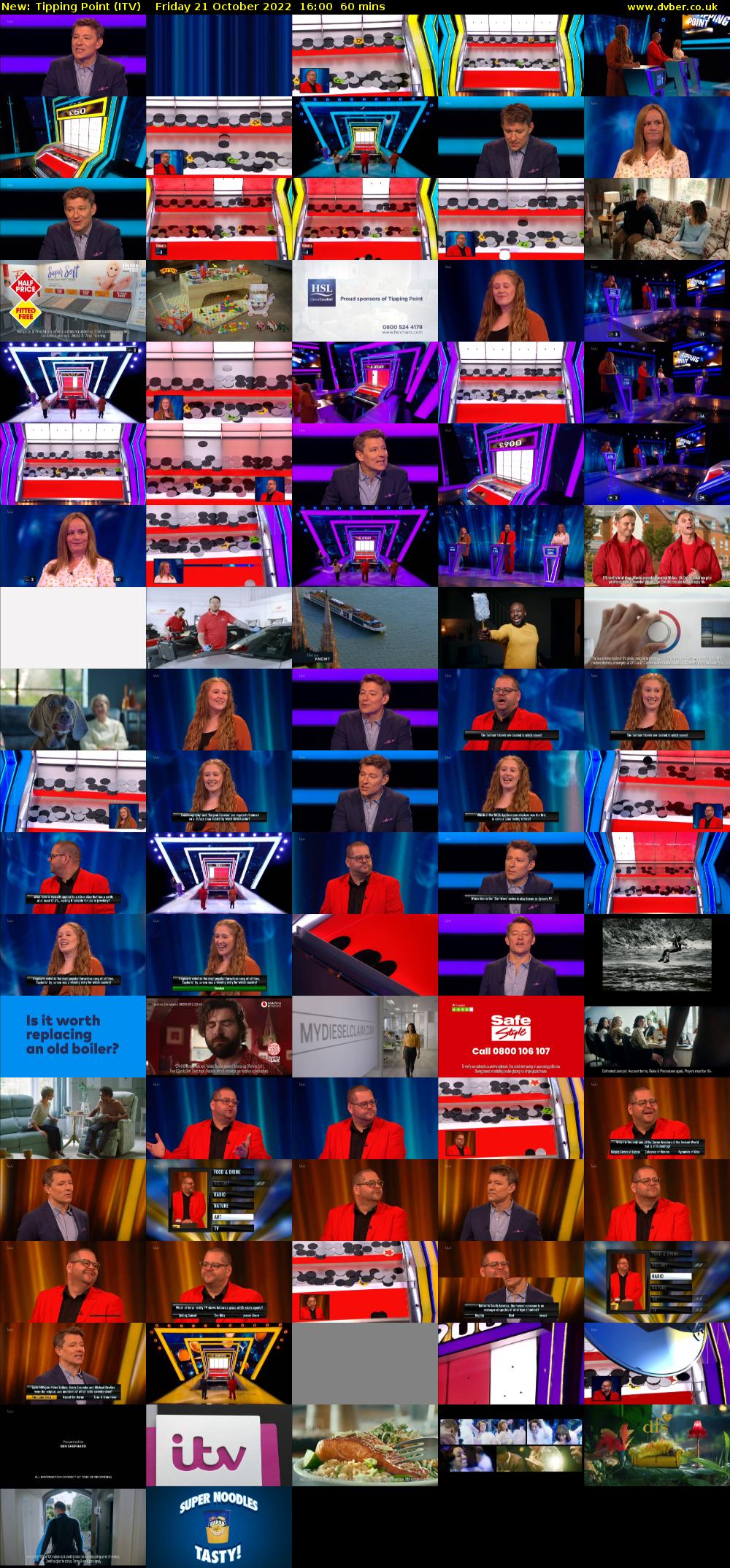 Tipping Point (ITV) Friday 21 October 2022 16:00 - 17:00