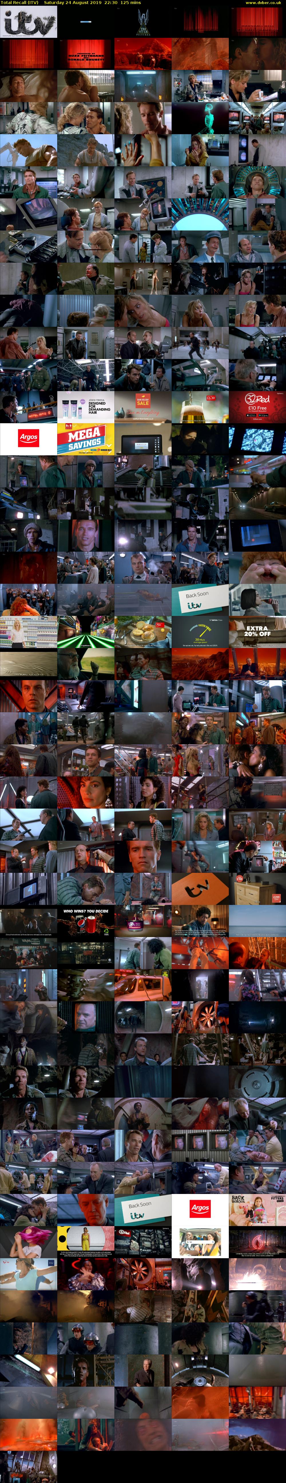 Total Recall (ITV) Saturday 24 August 2019 22:30 - 00:35