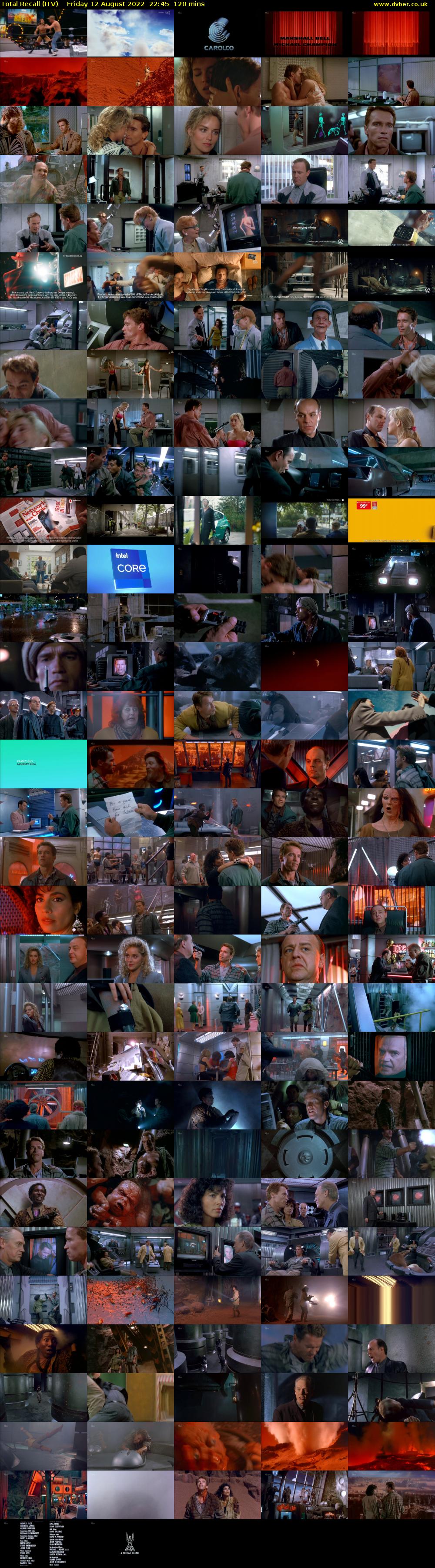 Total Recall (ITV) Friday 12 August 2022 22:45 - 00:45