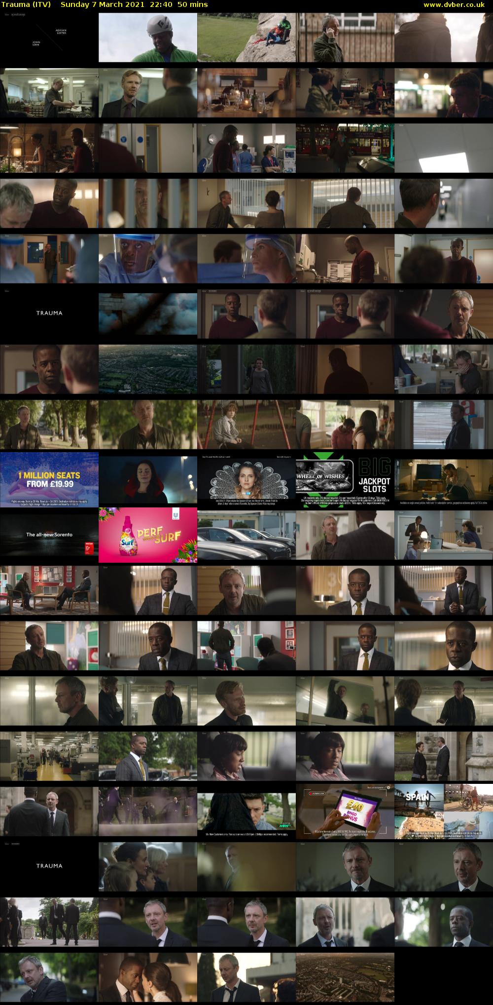 Trauma (ITV) Sunday 7 March 2021 22:40 - 23:30
