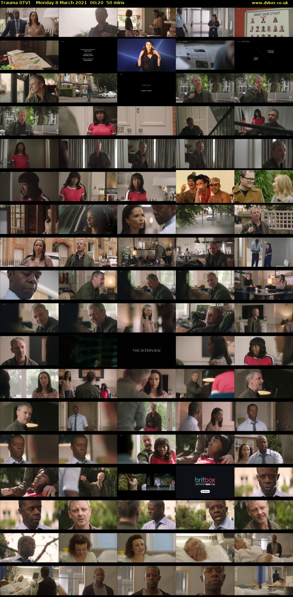 Trauma (ITV) Monday 8 March 2021 00:20 - 01:10