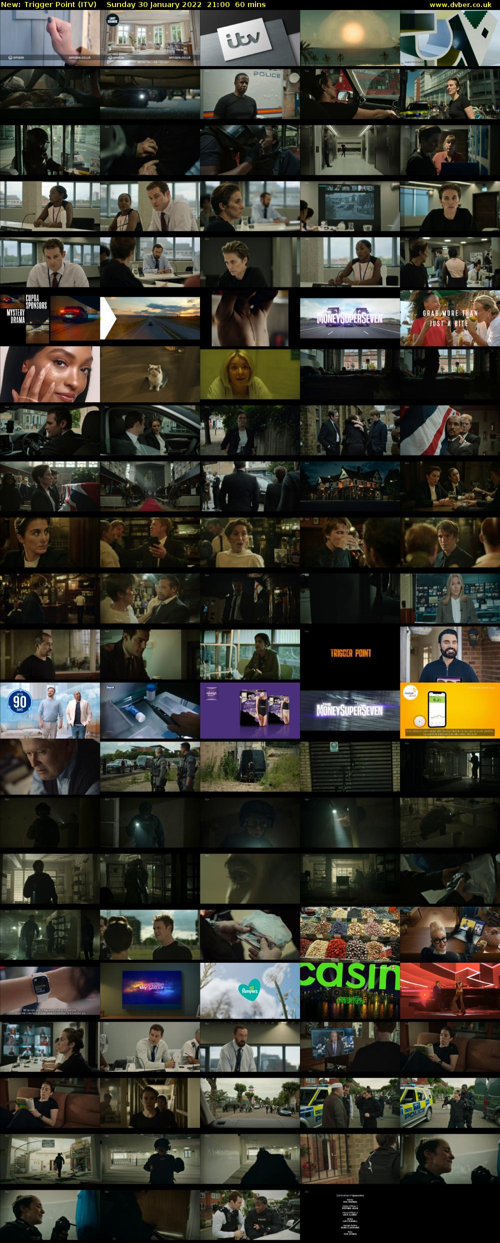 Trigger Point (ITV) Sunday 30 January 2022 21:00 - 22:00