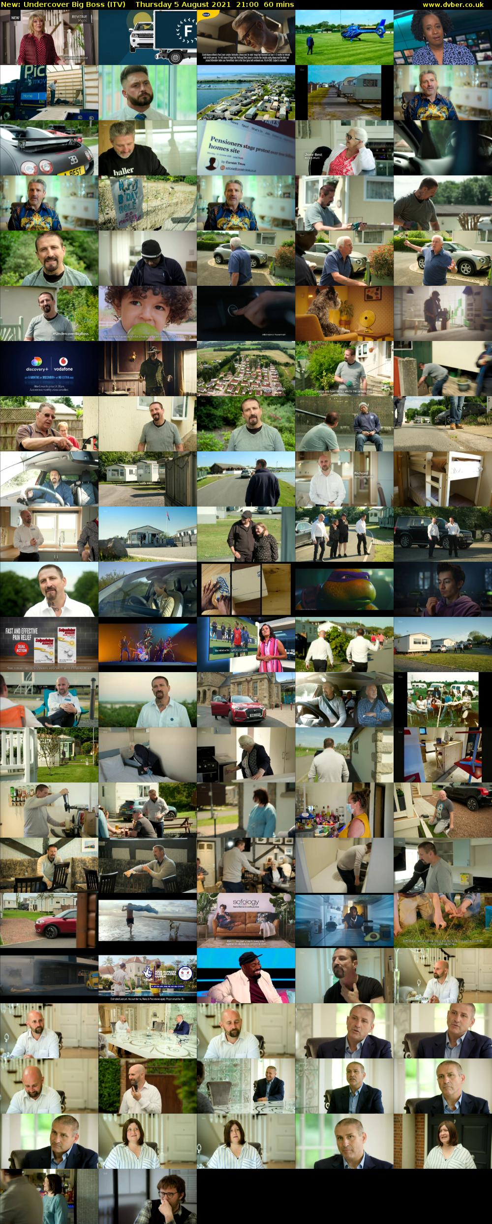 Undercover Big Boss (ITV) Thursday 5 August 2021 21:00 - 22:00