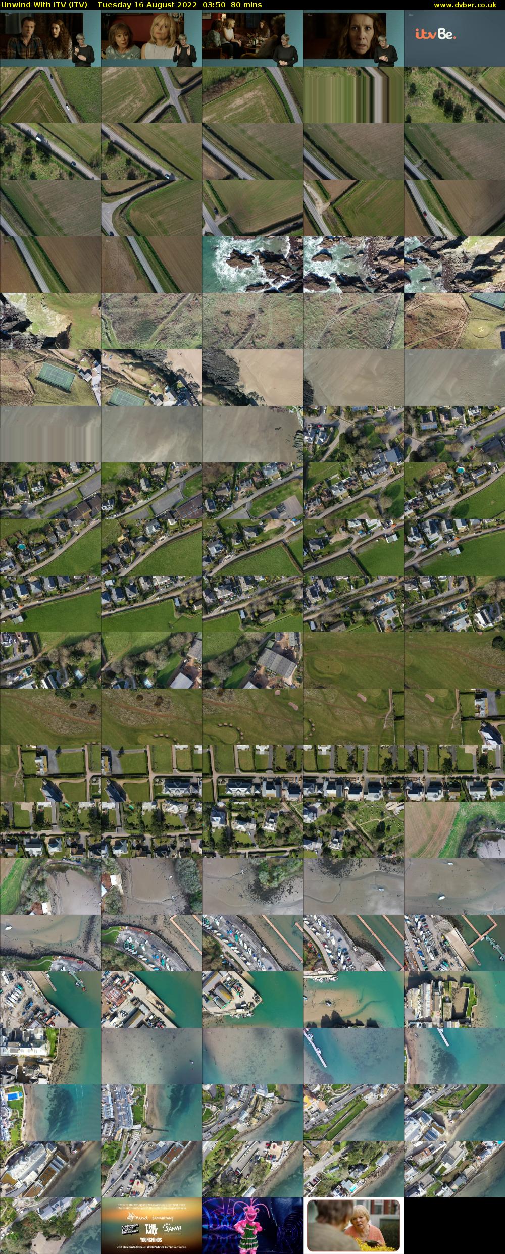 Unwind With ITV (ITV) Tuesday 16 August 2022 03:50 - 05:10