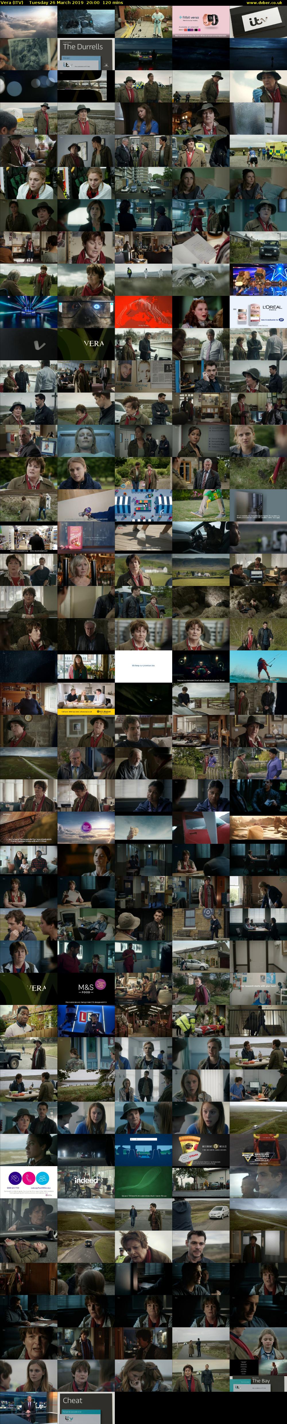 Vera (ITV) Tuesday 26 March 2019 20:00 - 22:00