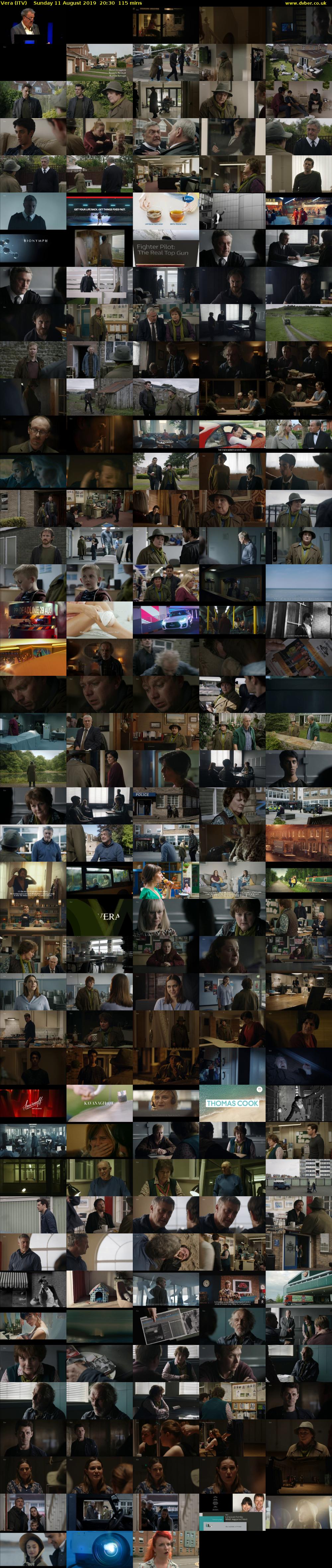 Vera (ITV) Sunday 11 August 2019 20:30 - 22:25