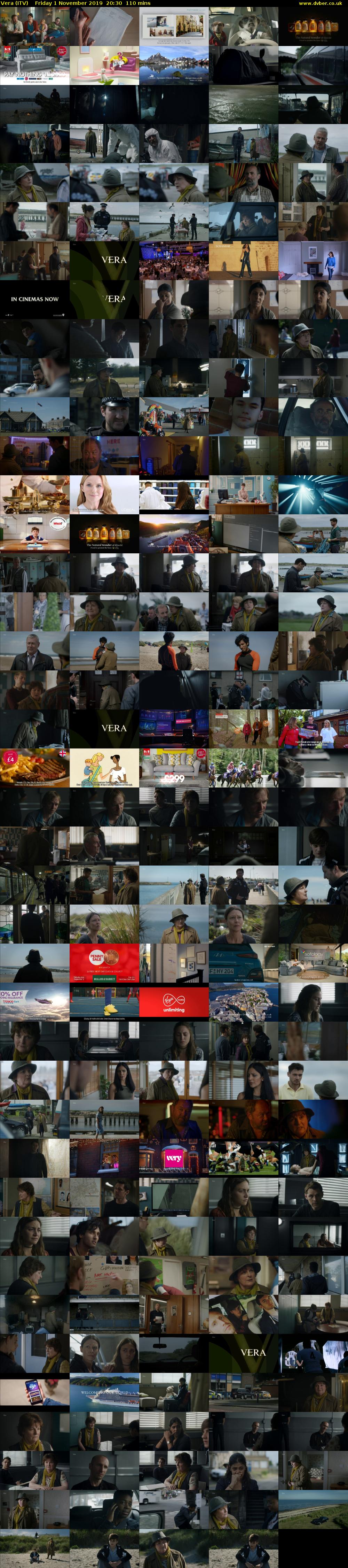 Vera (ITV) Friday 1 November 2019 20:30 - 22:20