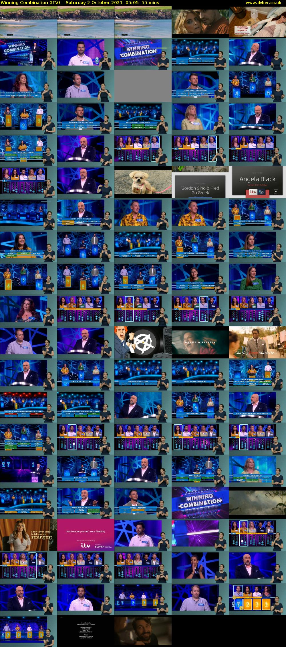 Winning Combination (ITV) Saturday 2 October 2021 05:05 - 06:00