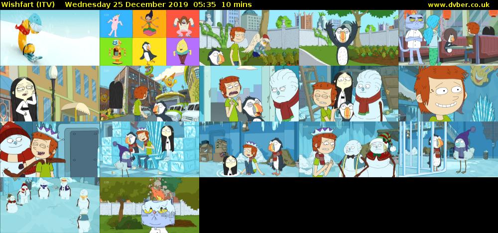 Wishfart (ITV) Wednesday 25 December 2019 05:35 - 05:45