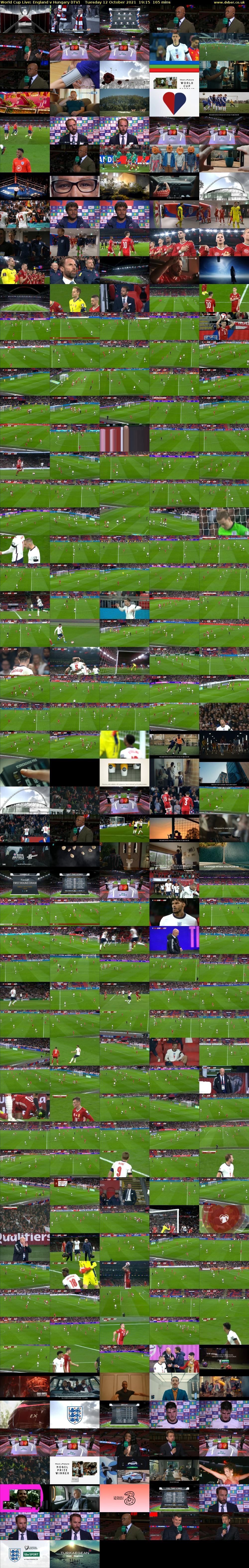 World Cup Live: England v Hungary (ITV) Tuesday 12 October 2021 19:15 - 22:00