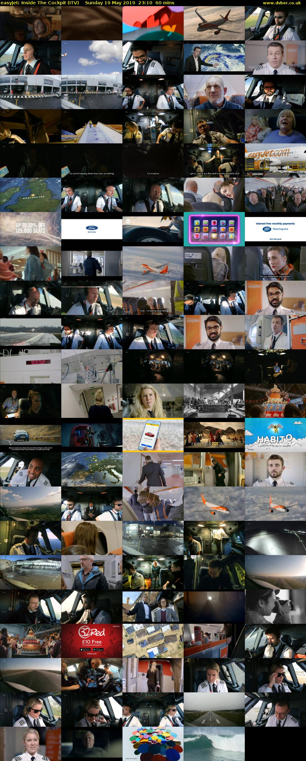 easyJet: Inside The Cockpit (ITV) Sunday 19 May 2019 23:10 - 00:10