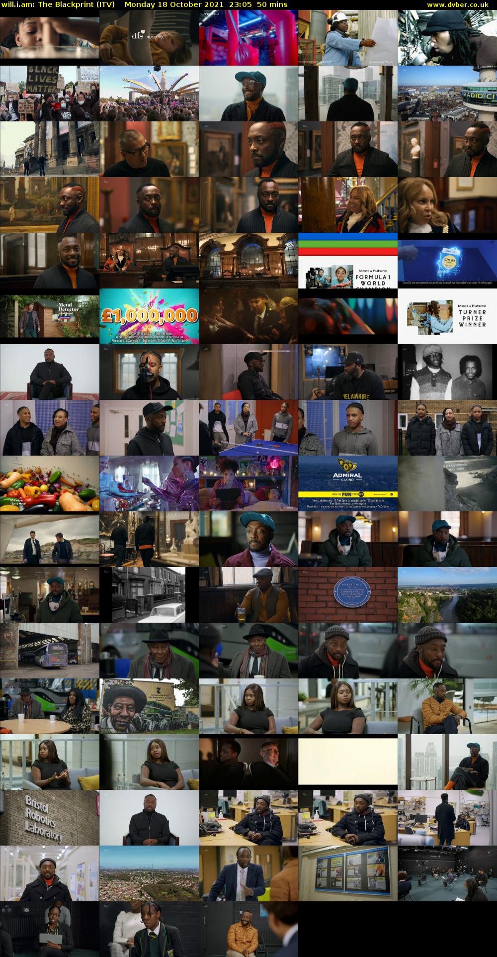 will.i.am: The Blackprint (ITV) Monday 18 October 2021 23:05 - 23:55