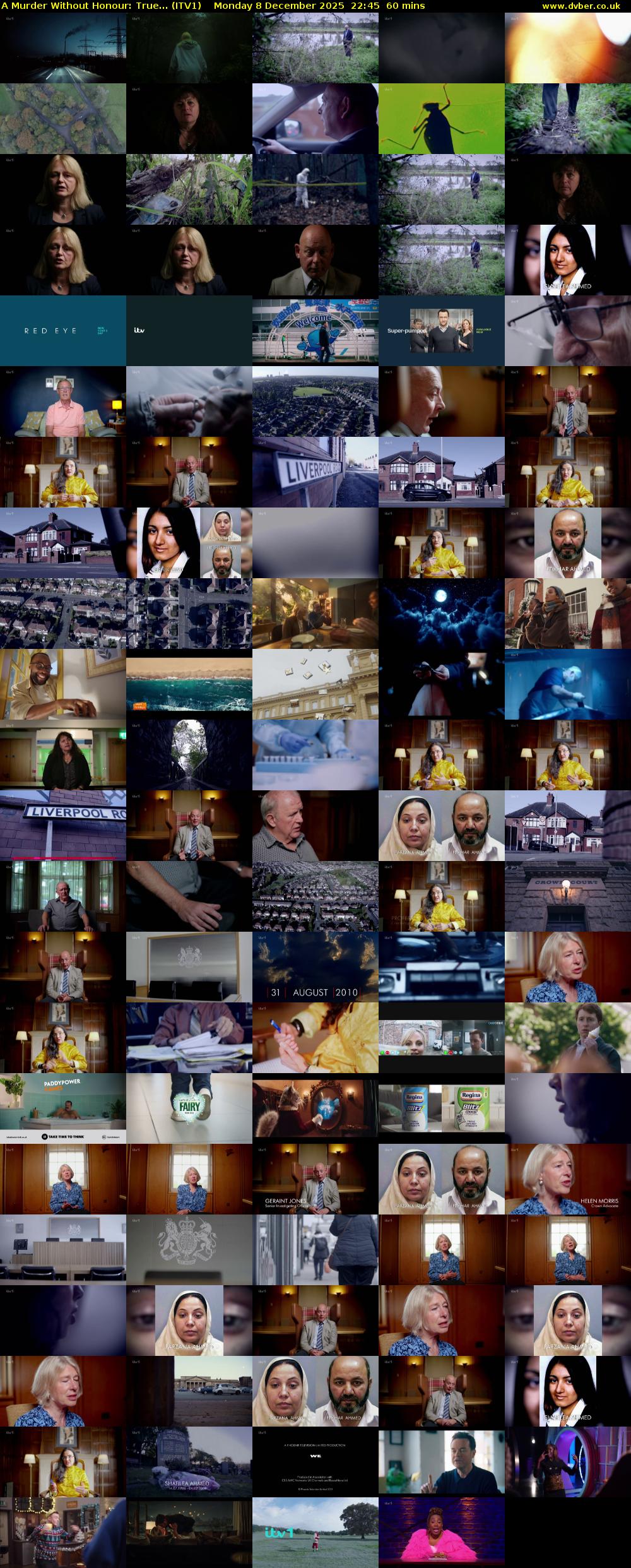 A Murder Without Honour: True... (ITV1) Monday 8 December 2025 22:45 - 23:45