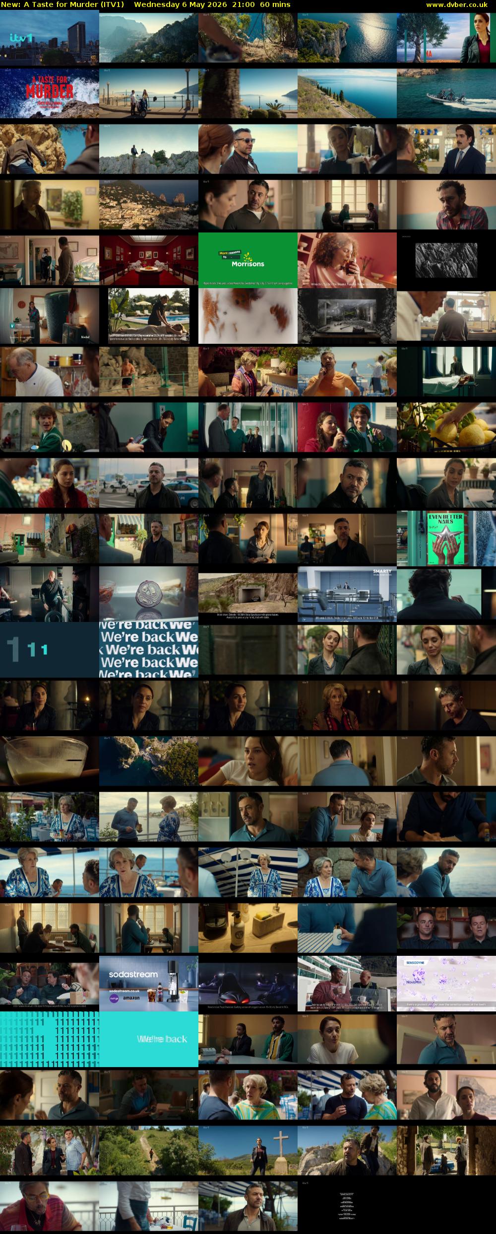 A Taste for Murder (ITV1) Wednesday 6 May 2026 21:00 - 22:00