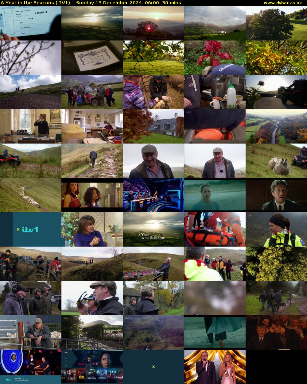 A Year in the Beacons (ITV1) Sunday 15 December 2024 06:00 - 06:30