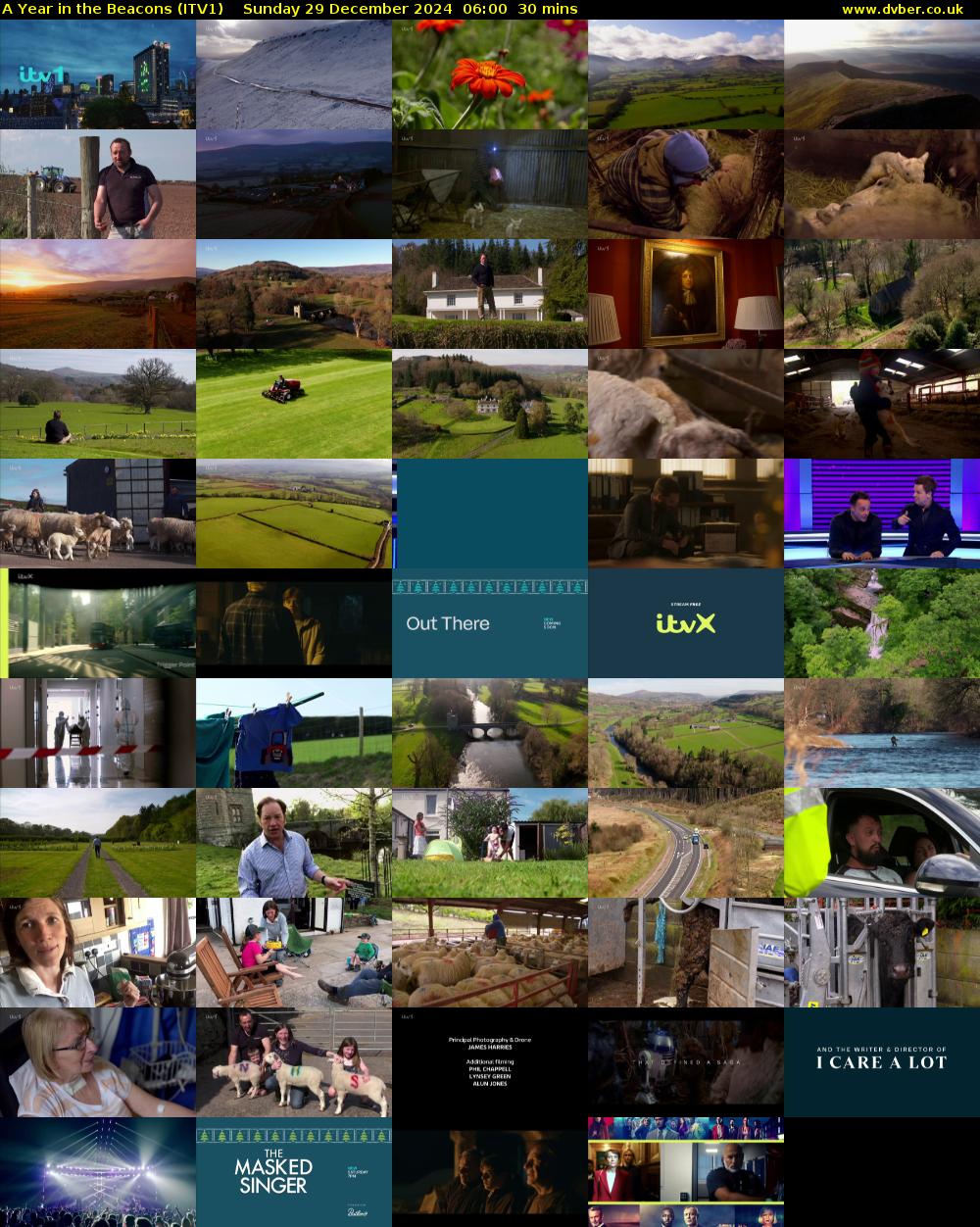 A Year in the Beacons (ITV1) Sunday 29 December 2024 06:00 - 06:30