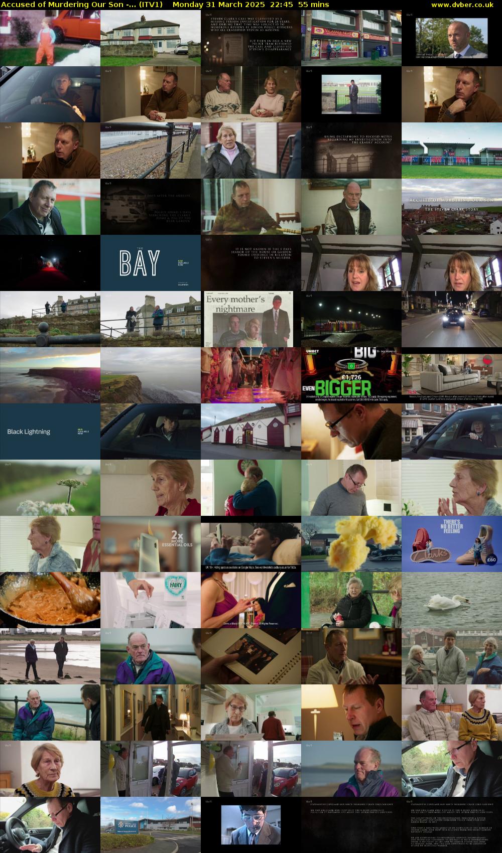 Accused of Murdering Our Son -... (ITV1) Monday 31 March 2025 22:45 - 23:40