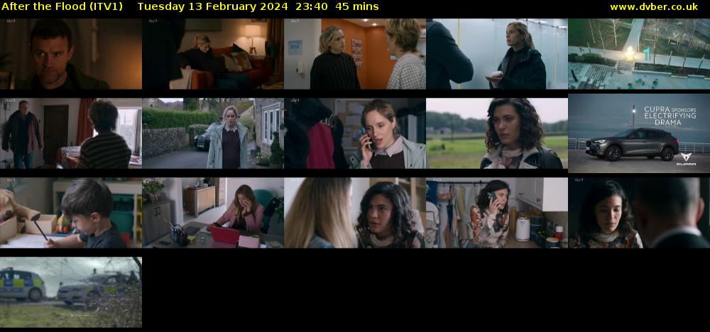 After the Flood (ITV1) Tuesday 13 February 2024 23:40 - 00:25