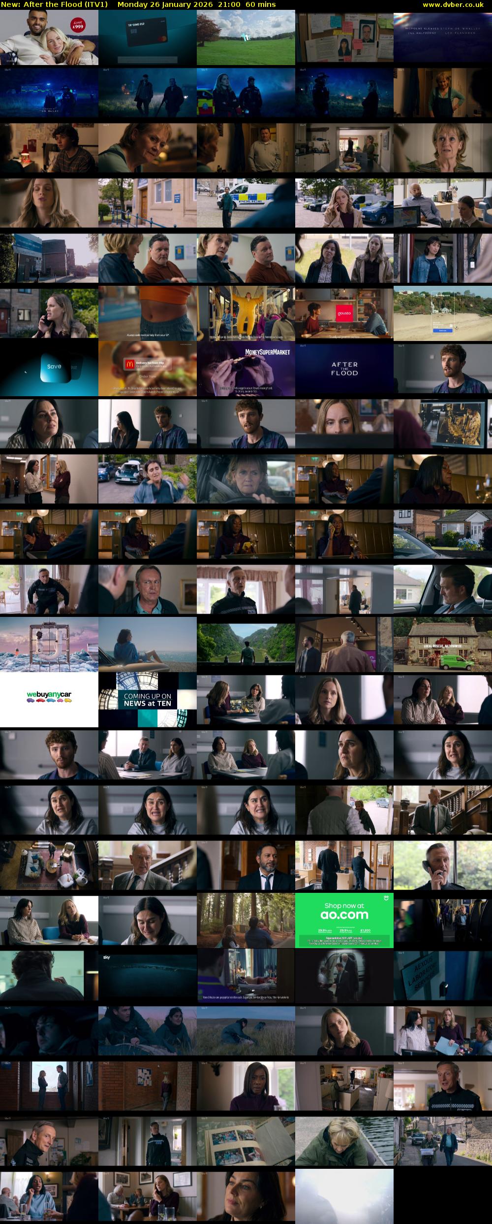 After the Flood (ITV1) Monday 26 January 2026 21:00 - 22:00