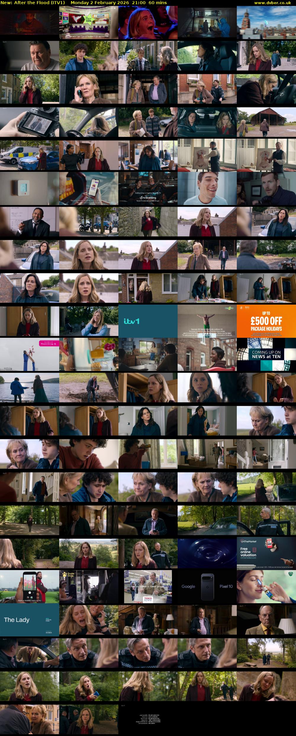 After the Flood (ITV1) Monday 2 February 2026 21:00 - 22:00